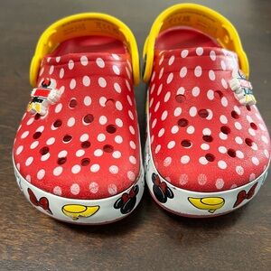 Official Minnie Mouse CROCS child size 8